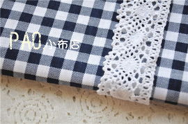 纯棉格子布料的制作与加工工艺