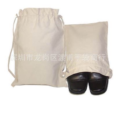 深圳渡甫手袋厂家直销 优质棉布束口袋，家居整理与鞋类包装的理想选择